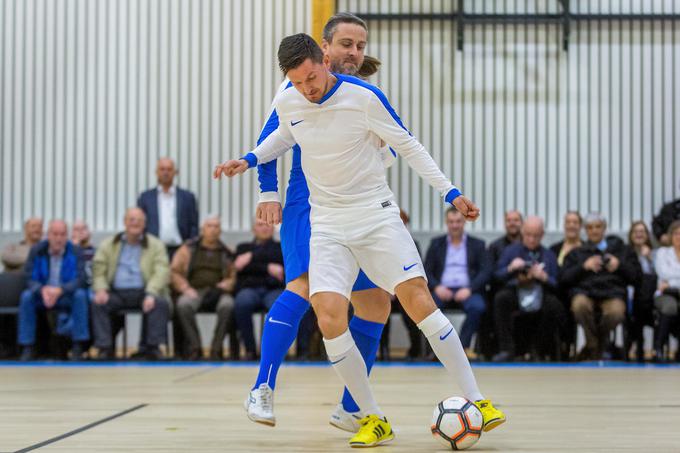 Pred leti je še z veseljem igral dvoranski nogomet, po zadnji poškodbi kolena pa se temu izogiba. | Foto: Žiga Zupan/Sportida