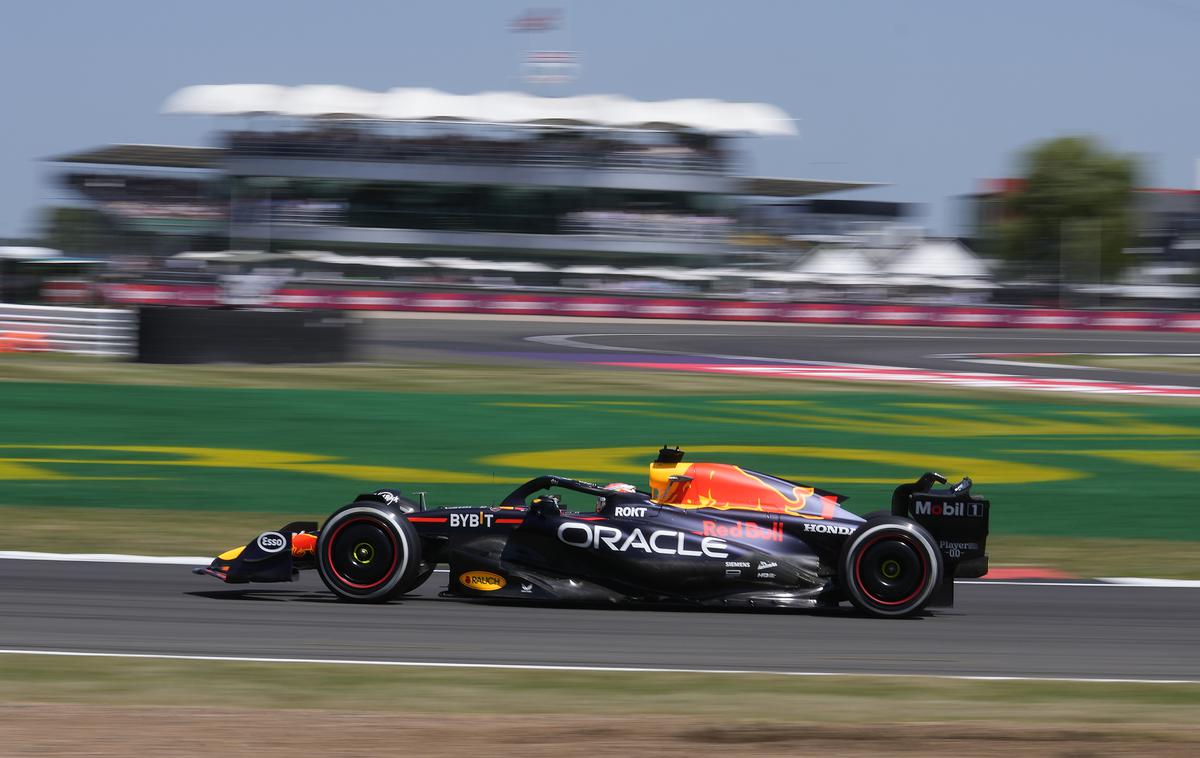 Silverstone Max Verstappen Red Bull | V Silverstonu, domovini britanskega dirkanja, je prvi trening dobil Max Verstappen. | Foto Guliverimage