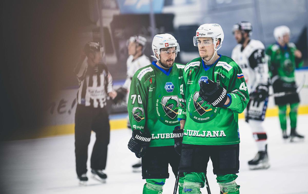 HK Olimpija Orli Znojmo | Hokejisti Olimpije so na uvodni pripravljalni tekmi z 0:6 izgubili z Linzem. | Foto Grega Valančič/Sportida