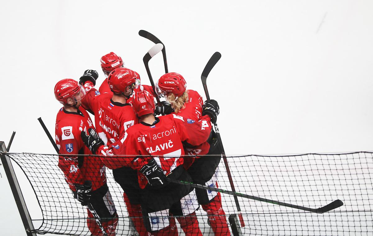 HDD Sij Acroni Jesenice - HK SŽ Olimpija | Jeseničani so po podaljšku strli Kitzbühel. | Foto Peter Podobnik/Sportida