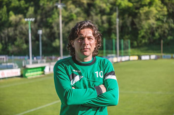 Filippo Zovatto | Filippo Zovatto pri 49 letih še naprej igra nogomet in tudi zabija gole. | Foto Urban Meglič/Sportida