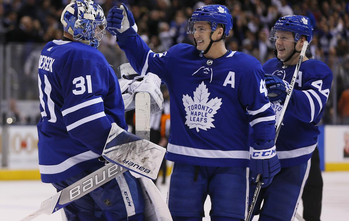 Toronto Maple Leafs | Toronto je doma pričakovano, čeprav težko premagal Ottawo. | Foto Reuters