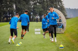 Slovenska nogometna reprezentanca Trening