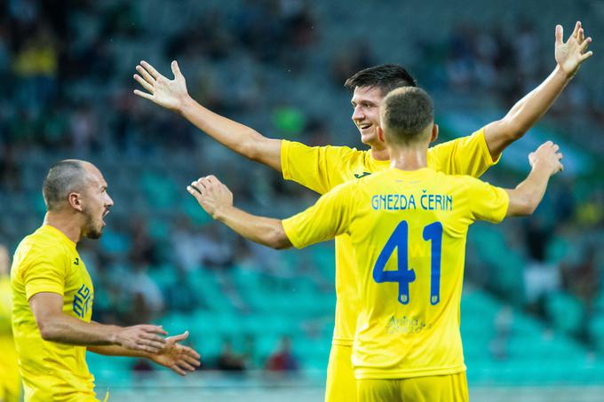 Domžalčani so hitro povedli z 2:0. | Foto: Grega Valančič/Sportida