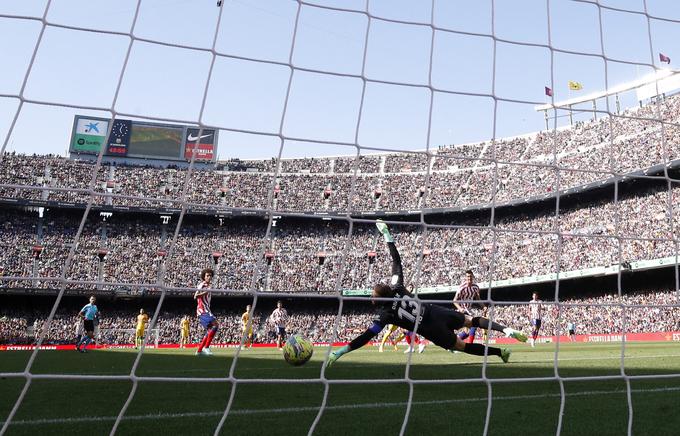 Jan Oblak je nazadnje branil 23. aprila na derbiju v Barceloni. | Foto: Guliverimage/Vladimir Fedorenko