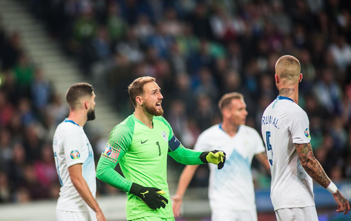 Slovenija Avstrija Jan Oblak | Slovenska reprezentanca bo 16. novembra odigrala še zadnjo domačo tekmo v kvalifikacijah za EP 2020. | Foto Peter Podobnik/Sportida