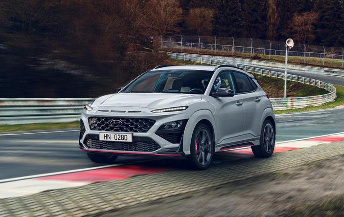 Hyundai kona N | Hyundai s športno znamko N vstopa v svet križancev, kjer se prodaja v Evropi v zadnjem času strmo povečuje. | Foto Hyundai