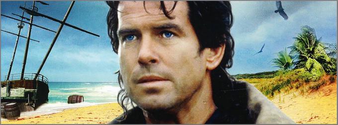 Robinson Crusoe (Pierce Brosnan) je edini, ki preživi pomorsko nesrečo in se mora sam znajti na nenaseljenem tropskem otoku. Kmalu odkrije, da ga neko lokalno pleme uporablja za barbarske žrtvene obrede. Crusoe bo tvegal lastno življenje, da bi rešil pripadnika plemena, ki naj bi postal naslednja žrtev obreda.• V ponedeljek, 14. 6., ob 21. uri na TV 1000.* | Foto: 