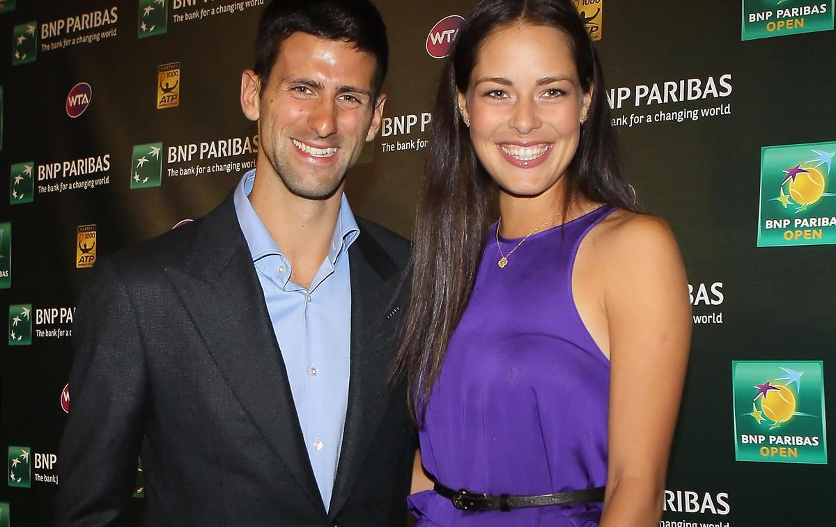 Ana Ivanović, Novak Đoković | Foto Gulliver/Getty Images