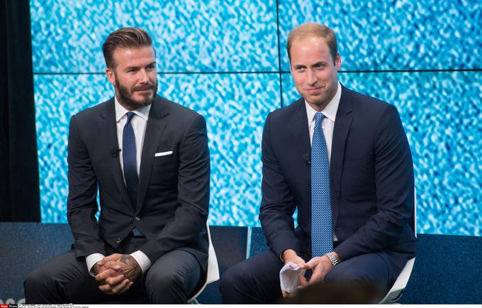 Pred finalom sta domači reprezentanci srečo med drugim zaželela tudi David Beckham in princ William. | Foto: Profimedia