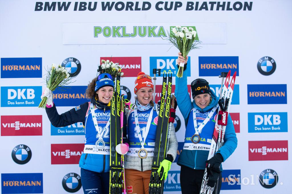 Pokljuka, 15 km, drugi dan