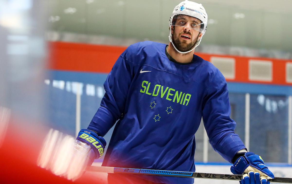 slovenska hokejska reprezentanca SP Kazahstan Anže Kopitar | Bo prihodnje leto v Tivoliju slovenske barve branil tudi Anže Kopitar? | Foto Matic Klanšek Velej/Sportida