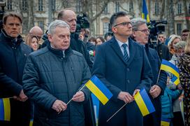 Shod za Ukrajino ob 1. obletnici vojne