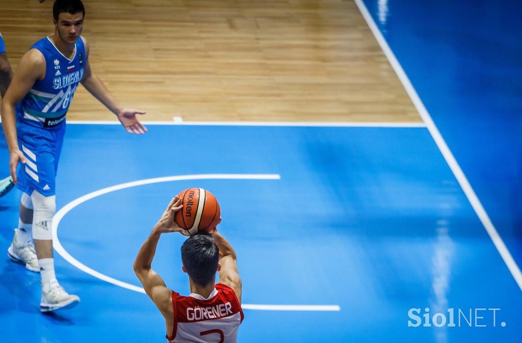 Fiba EP U18: Slovenija - Turčija polfinale