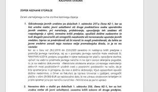 Policijski sindikat s kazensko ovadbo nad bivšega ministra