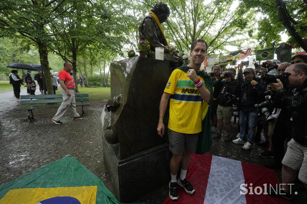 Imola Sebastian Vettel Ayrton Senna