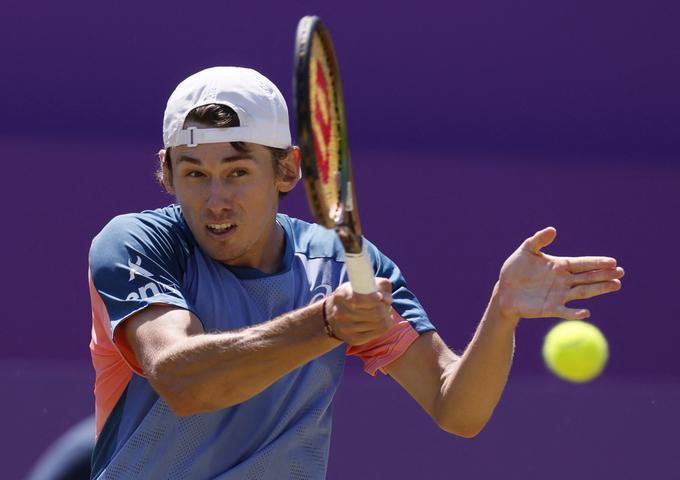 Alex De Minaur je odločno zanikal, da je imel lažna potrdila o cepljenju. | Foto: Reuters