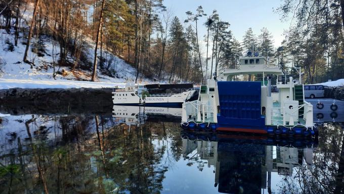 trajekt Jadrolinija maketa | Foto: Klemen Perič