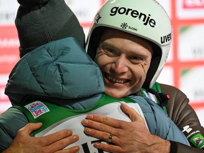 Lanišek je z današnjim slavjem v Engelbergu osvojil skupno 87. zmago za Slovenijo. | Foto: Guliverimage/Vladimir Fedorenko