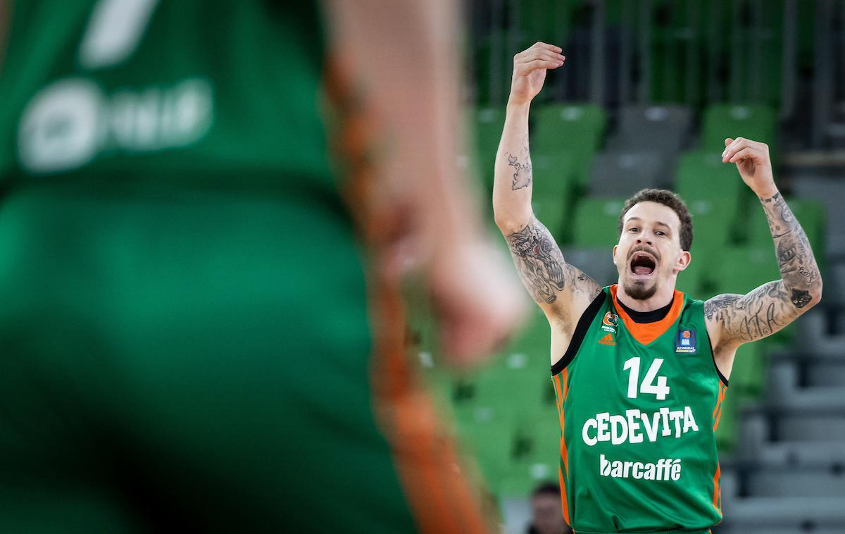 Liga ABA: Cedevita Olimpija - Igokea | Cedevita Olimpija je s 83:73 premagala Igokeo. | Foto Vid Ponikvar