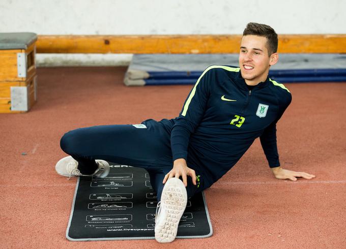 Ker je imel v preteklosti veliko težav s poškodbami, si tokrat želi, da bi tokrat ostal zdrav in lahko v kontinuiteti prikazoval dobre predstave. | Foto: Vid Ponikvar