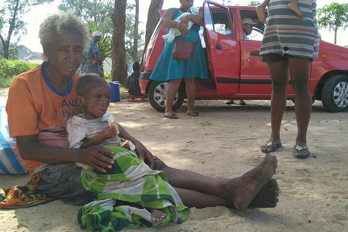 Epidemija ošpic na Madagaskarju | Na Madagaskarju so zaradi epidemije ošpic največ smrtnih žrtev zabeležili med otroki. | Foto Reuters