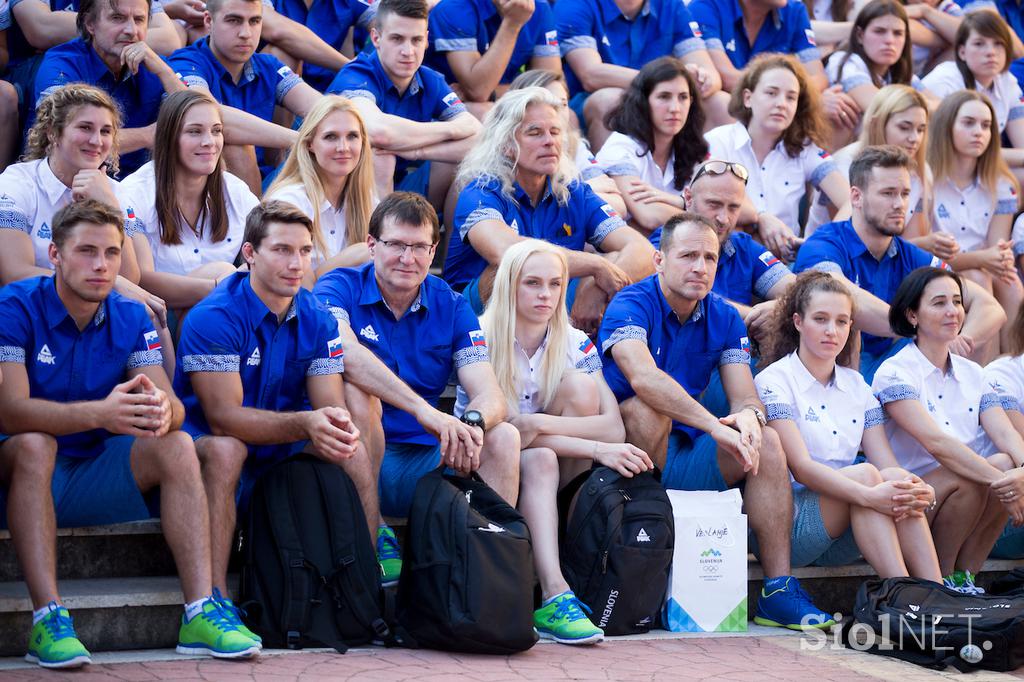 Sredozemske igre, predstavitev slovenske reprezentance, Portorož