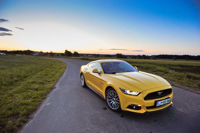 Ford mustang V8 5,0 - fotogalerija testnega vozila | Foto Ciril Komotar