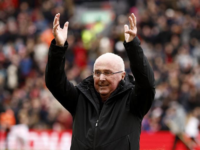 Sven Göran Eriksson je letos vodil ekipo Liverpoola na revijalni tekmi. | Foto: Reuters