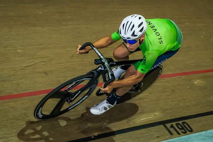 Žark Eržen | 16-letni Žak Eržen je Sloveniji priboril prvo medaljo na velodromu.