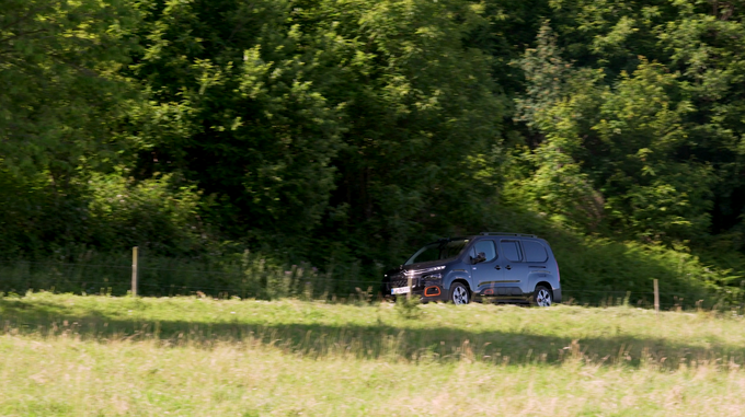 Berlingo pakiranje screen | Foto: 