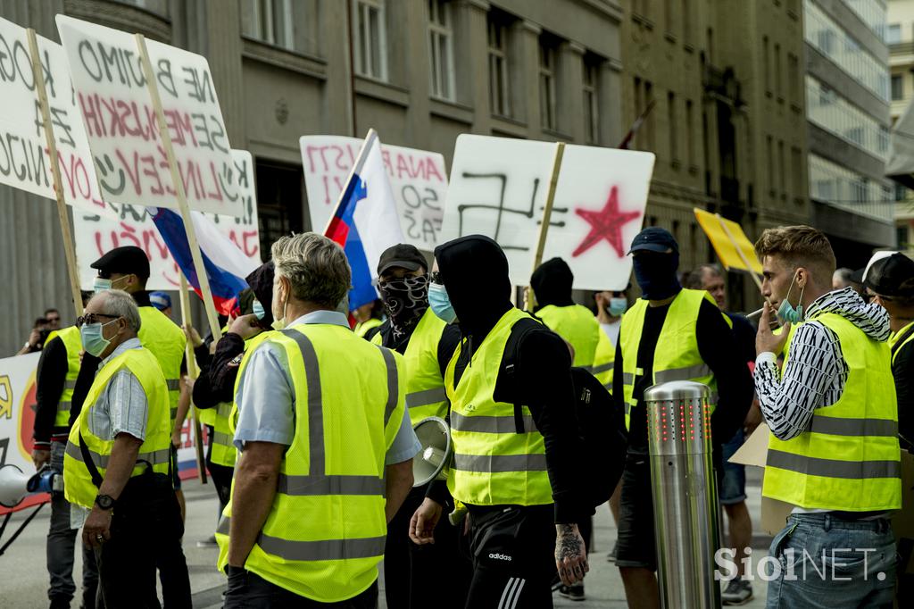 Protesti v Ljubljani