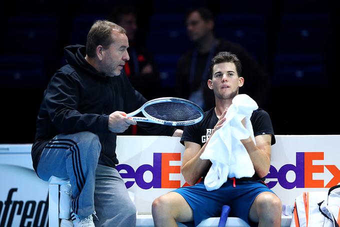 Za nejgovo igro že dolgo časa skrbi trener Günter Bresnik. | Foto: Guliverimage/Getty Images