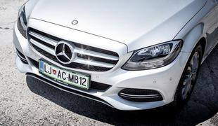 Mercedes-benz C 180 d – pravi mercedes, a po srcu tudi malo Renault