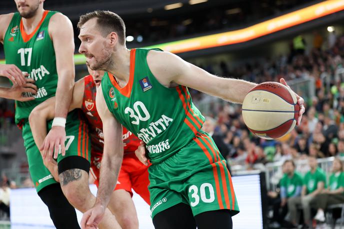 Cedevita Olimpija : Crvena zvezda Zoran Dragić | Cedevita Olimpija je morala priznati premoč Crveni zvezdi. | Foto Cedevita Olimpija/Filip Barbalič/alesfevzer.com