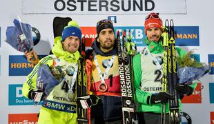 Polom biatloncev v Östersundu, Fourcade razred zase