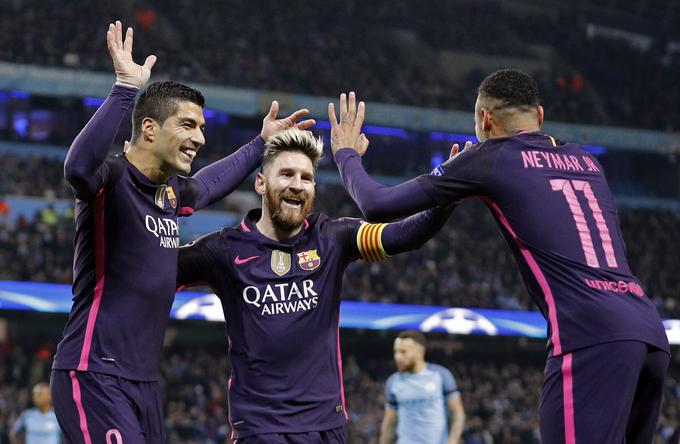 Neymar je že podpisal novo pogodbo, Messi in Luis Suarez je še nista. Kdaj bosta? | Foto: Reuters