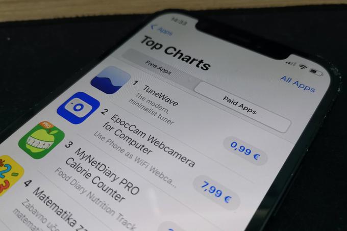 Aplikacije, cenejše od enega evra, bodo v trgovini App Store obstajale le še do 5. oktobra. | Foto: Matic Tomšič