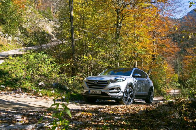 Tucsonov predhodnik je ix35, njegov predhodnik pa je … tucson! Novi SUV srednje velikosti je v Evropi zasnovano in izdelano vozilo za evropske ceste. Impression je bogata najvišja stopnja opreme.  | Foto: 