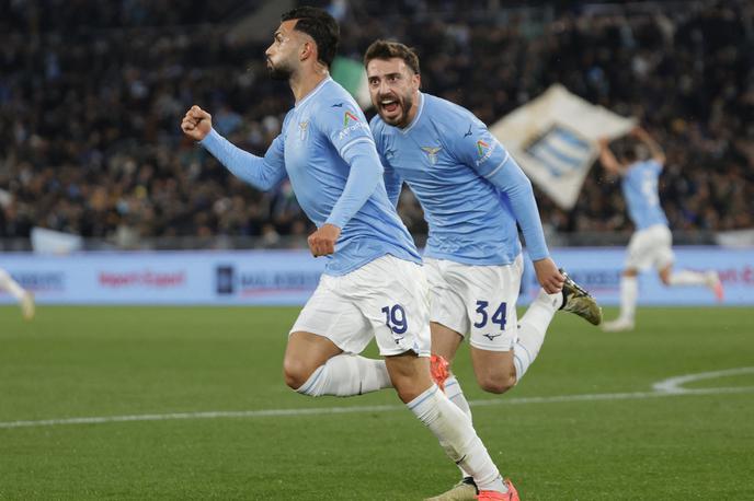 Lazio Taty Castellanos | Lazio je edini s stoodstotnim izkupičkom v evropski ligi. | Foto Reuters