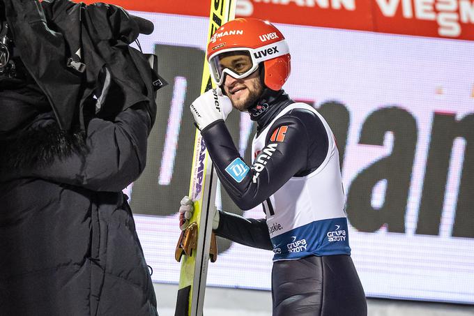 Markus Eisenbichler - po mnenju mnogih najresnejši tekmec Graneruda. | Foto: Sportida