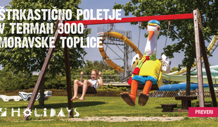 Z M holidays na nepozabno počitniško doživetje za otroke in starše v Terme 3000 MORAVSKE TOPLICE