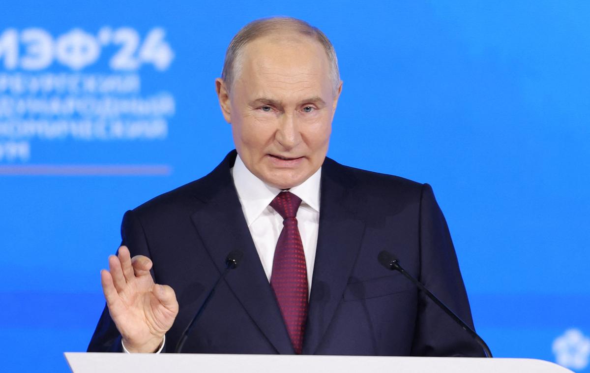 Vladimir Putin | Vladimir Putin trdi, da je ruska vojska uspešno ustavila prodor ukrajinske vojske v Rusijo. | Foto Reuters