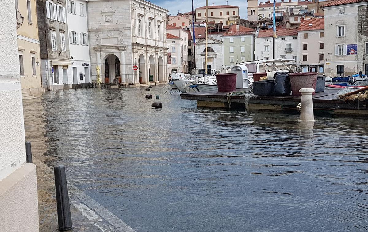 Poplave v Piranu | Foto Alenka Suto Deu