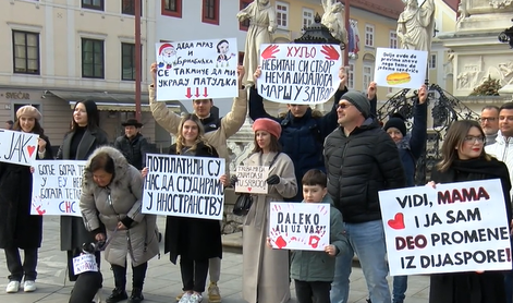 Po Ljubljani v Mariboru precej mirnejše #video