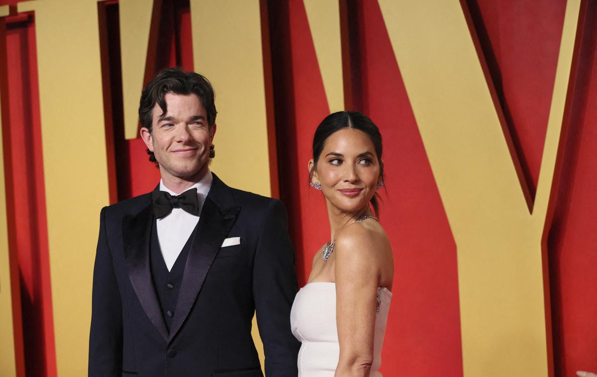 Olivia Munn | Olivia Munn in njen partner John Mulaney na zabavi po letošnjih Oskarjih. Dva dni zatem je igralka razkrila, kakšno kalvarijo je prestajala v preteklem letu. | Foto Reuters