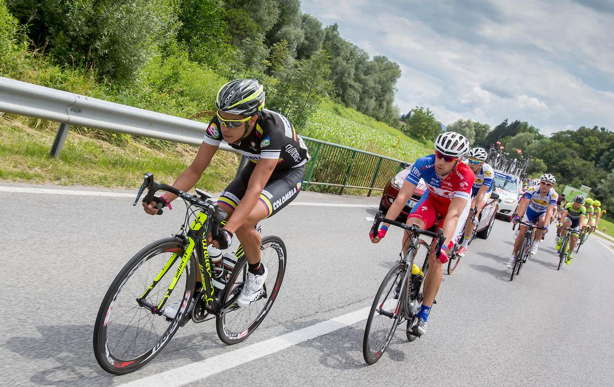 Jarlinson Pantano - dirka Po Slo 2014 | Leta 2014 je Jarlinson Pantano dirkal tudi na dirki Po Sloveniji. | Foto Urban Urbanc/Sportida