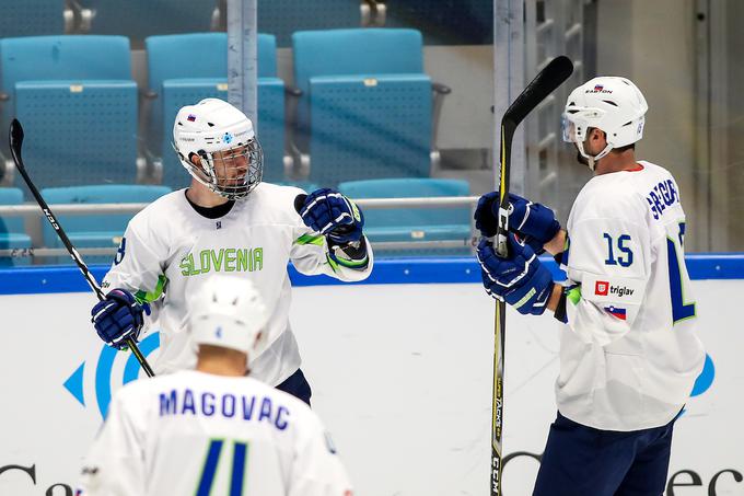 Ken Ograjenšek je v prvi tretjini poskrbel za prvo vodstvo Slovenije na SP, ki ga s soigralci niso znali zadržati. | Foto: Matic Klanšek Velej/Sportida