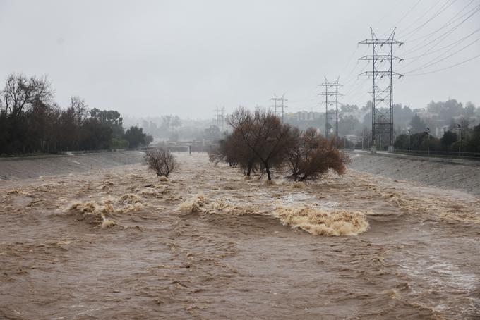 Kalifornija, poplave, neurje | Foto: Reuters