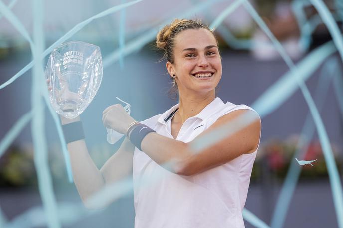 Arina Sabalenka | Arina Sabalenka je v finalu Madrida premagala prvo igralko sveta. | Foto Guliverimage